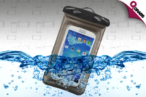 From QR10 Protect your Mobile with a Hanging String OR Phone Holders OR Waterproof Case - Choose from various colors & designs! (Up to QR89 Value)